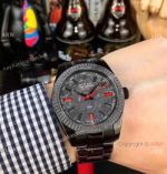 Best Replica Rolex Milgauss Carbon fiber Bezel Watch 40mm